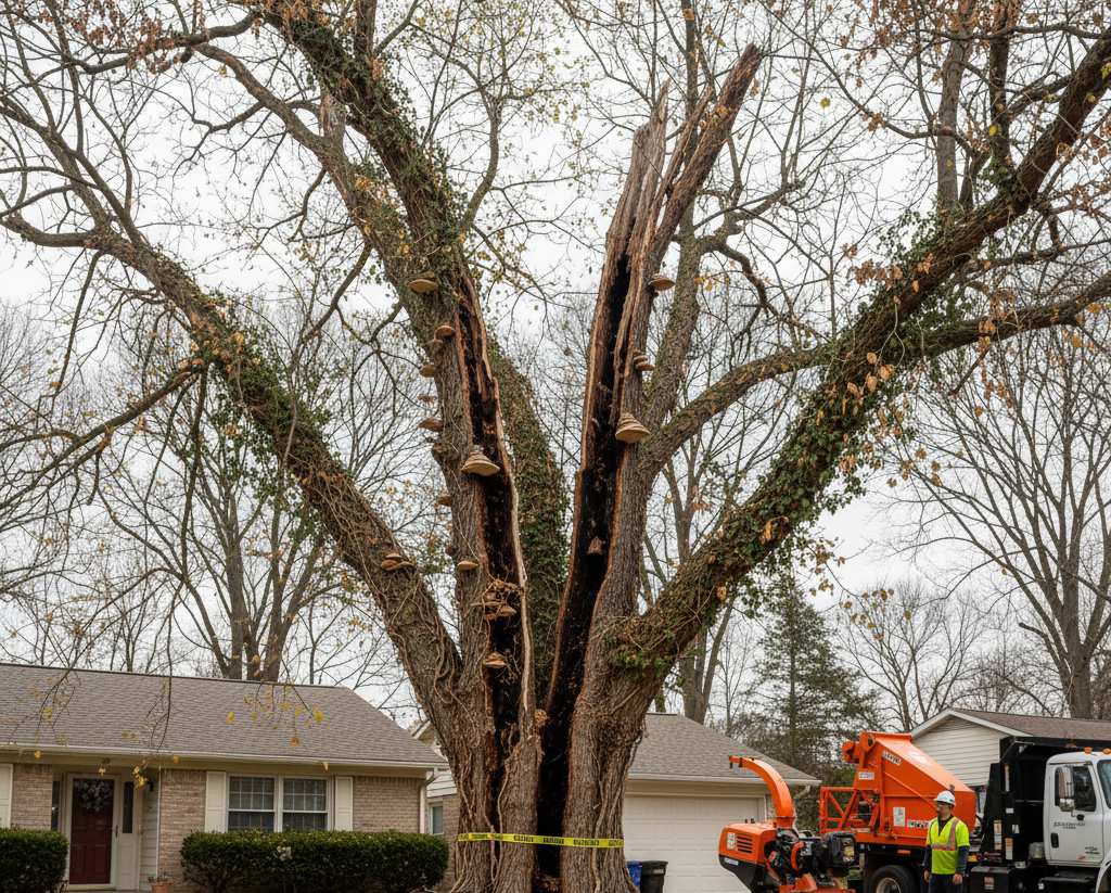 Signs of a sick tree